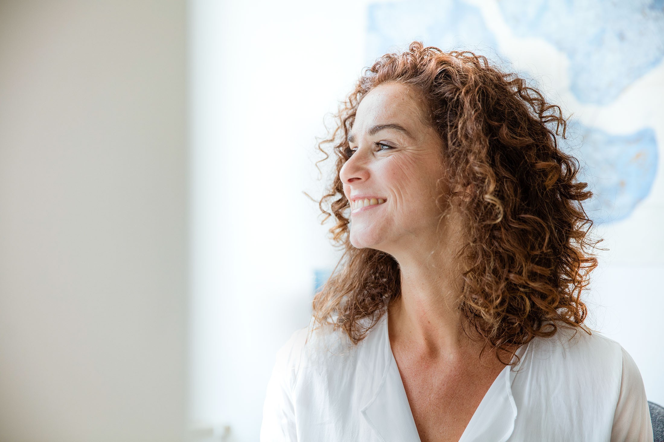 Portrait einer Geschäftsfrau im Büro